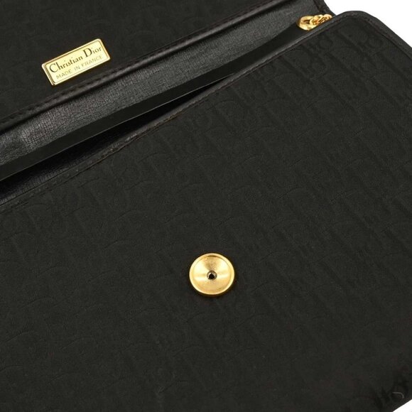 Christian Dior Black Canvas Trotter Shoulder Bag AQ00205 - Picture 10 of 10